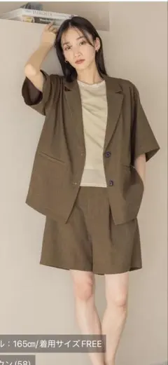 す*ず様 新品未使用タグ付き❣️ローリーズファーム　ポップサックジャケット　ブラ