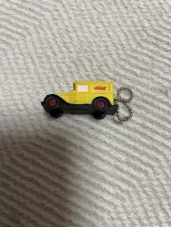Coca-Cola コカコーラ ミニカー キーホルダー イエロー