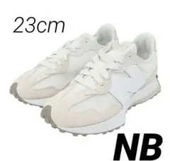 新品　ニューバランス　U327 LNA D ベージュ　ホワイト 23cm