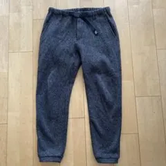 GRAMICCI × EDIFICE 417 別注 ニットフリースジョガーパンツ