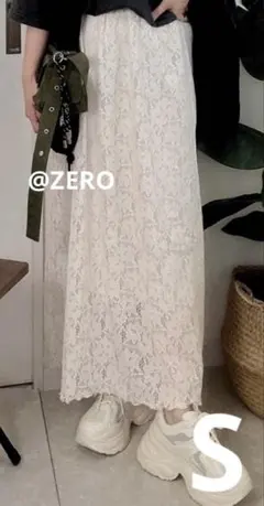 しまむら nooon レーススカート S