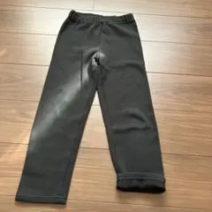 裏起毛黒パンツ 140サイズ