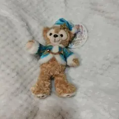 ダッフィーぬいぐるみバッジ ディズニーシー クリスマス 2017