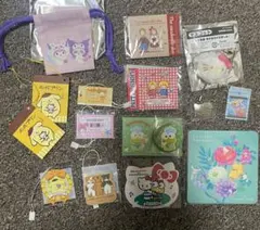 サンリオ　プレミアムマスコット　ノベルティ　キティ　クロミ　ポムポムプリン