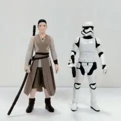 スターウォーズ　メタコレ　＃09ファーストオーダーストームトルーパー　＃14レイのサムネイル