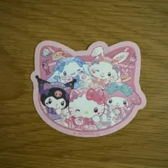 サンリオキャラクターズ シールクッキー3 キティ マイメロ シナモロール クロミ