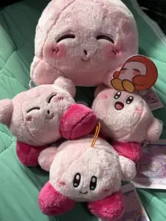 カービィ Kirby×DR.MORICKY ぬいぐるみ マスコット 4点 タグ付のサムネイル