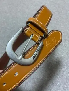 Dickies PUレザーベルト ブラウン
