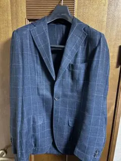 BEAMS F ジャケット 48 シアサッカー ネイビー ビームスエフ - メルカリ