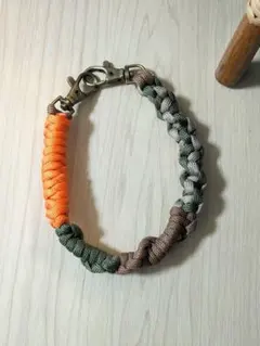 パラコード携帯ハンドストラップ【ハンドメイド】