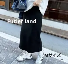 ブラック タイトスカート ロング丈