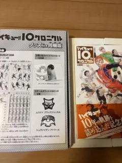 2026年最新】ハイキュー!! 10thクロニクル グッズ付き同梱版の人気