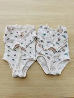 futafuta長袖肌着2点セット　70 男の子