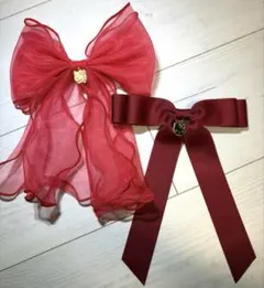 ピューロランド　キティちゃん　ヘアクリップ2個セット