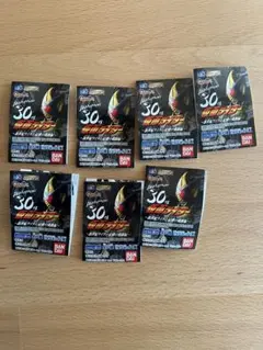 HGガシャポン　仮面ライダー30周年　新世紀ライダー最強の軌跡編　7種