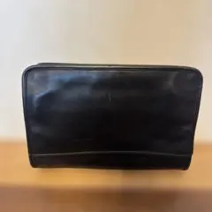 ［COACH】黒のクラッチバッグ　メンズ