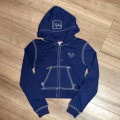 希少　USA製　トゥルーレリジョン　パーカーのサムネイル