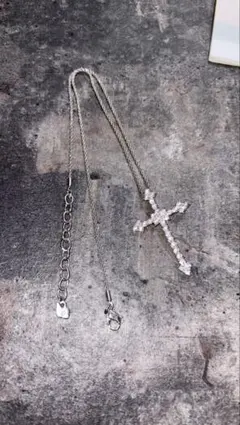 スワロフスキー　swarovski ネックレス　クロスのサムネイル