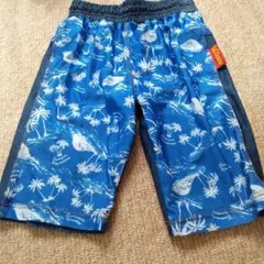 サーフパンツ 120cm 青