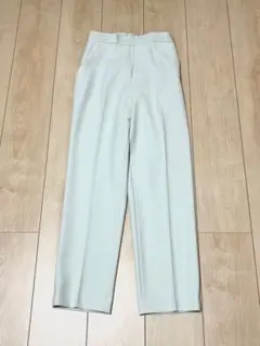 【MERCURYDUO テーパードパンツ ミントグリーン】