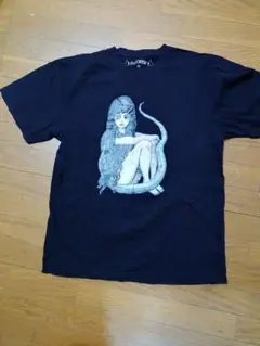 ヒグチユウコ Tシャツ LOVE&PIECE （WH） XLサイズ ボリス雑貨店 ヒグチユウコ Tシャツ LOVE＆PEACE ホワイト XL