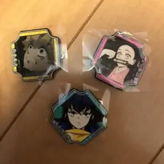 鬼滅の刃 ぷくっとバッジコレクション 善逸 伊之助 禰豆子