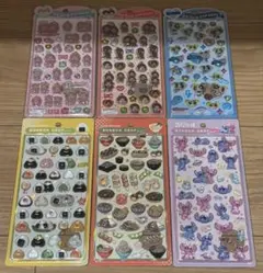 ボンボンドロップシール　うるちゅるポップシール　和柄　バブルス　ディズニー