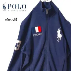 Polo Ralph Lauren ネイビー トラックジャケット M