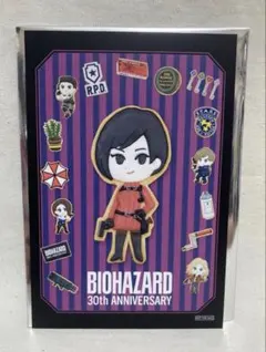 バイオハザード　ポストカード　エイダ　30th　30周年　カプコンストア特典