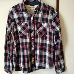 Heart Market チェック柄フランネルシャツ 長袖