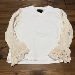 130cm⭐︎gotohollywoodフリル袖長袖Tシャツ