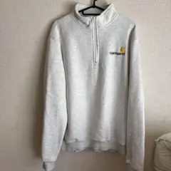 Carhartt ハーフジップスウェット L グレー
