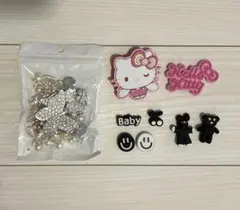 ジビッツ クロックス アクセサリー チャーム デコ パーツ キティ まとめ売り