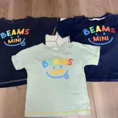 BEAMS mini Tシャツ 3枚セット 100,110,130サイズのサムネイル