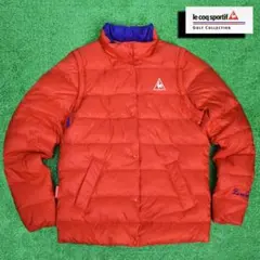 ルコックスポルティフ レディース 2WAY ダウンジャケット【レッド/L】美品！