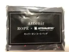 アテニア　アルティザンアーティスト✖️ROPE キャリーオントートバッグ