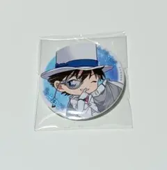 名探偵コナン 怪盗キッド 缶バッチ チェック柄ウェア 1点