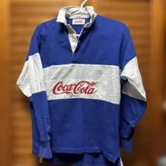90's Coca-Cola スウェット USA製 古着 ラガーシャツ