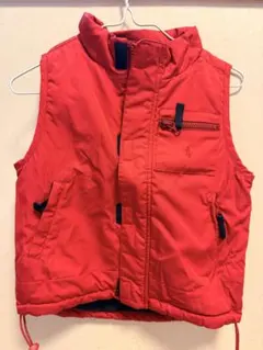 【美品】Ralph Lauren 赤 中綿ベスト 100
