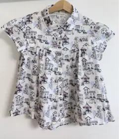 【お値下げ】組曲上下【L L 130-140】ブラウス/スカート　セットアップ