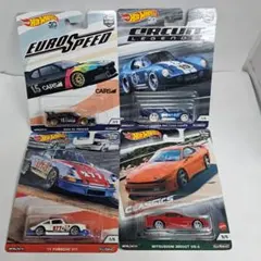 ホットウィール コブラ BMW ポルシェ 三菱 3000GT 4種セットのサムネイル