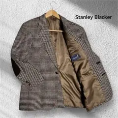 Stanley Blacker テーラードジャケット エルボーパッチ