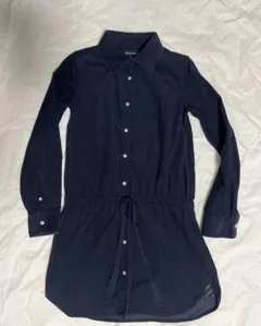 ラルフローレン　シャツワンピース　コーデュロイ