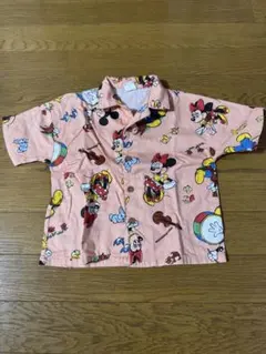 ディズニー　ミッキーミニー　半袖セットアップ