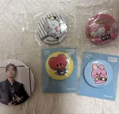bts bt21 テテ　缶バッジ　新品