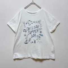 アフタヌーンティーワードローブ Tシャツ かもめ 海 イカリ 夏のサムネイル