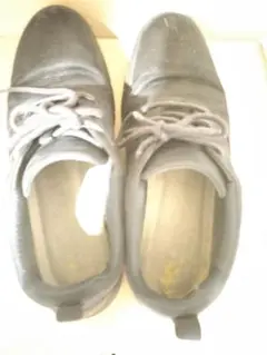Clarks ネイビー 革シューズ