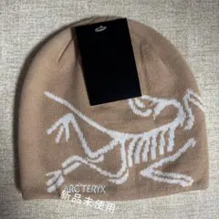 新品 ニット帽 ビーニー ベージュ qw