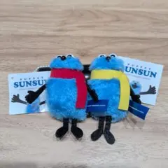 パペットスンスン　ぬいぐるみマスコット　スンスン　Winter ver.