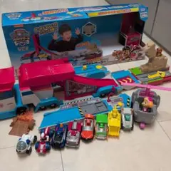 パウ・パトロール　パウパトローラービークル8台セット